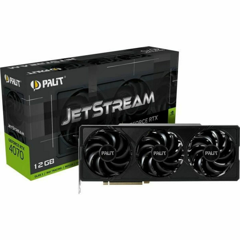 Placa Gráfica Palit NED4070019K9-1047J GEFORCE RTX 4070 GDDR6X 12 GB