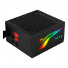 Stromquelle Aerocool LUXRGB650M RGB 650W Schwarz 650 W