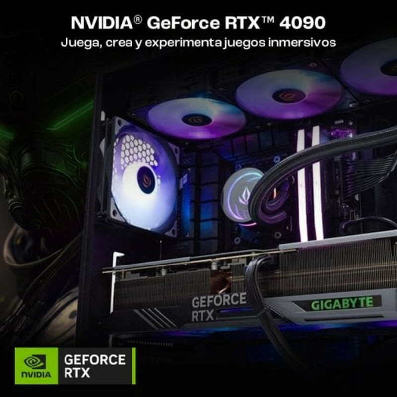 PC da Tavolo PcCom i9-13900K 64 GB RAM 2 TB SSD Nvidia Geforce RTX 4090