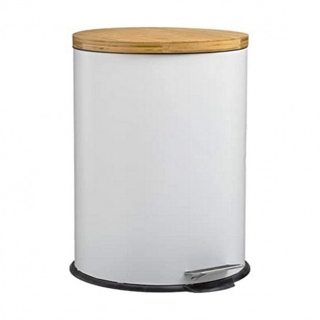 Caixote do lixo 5five Simply Smart Baltik Branco 30 L Metal