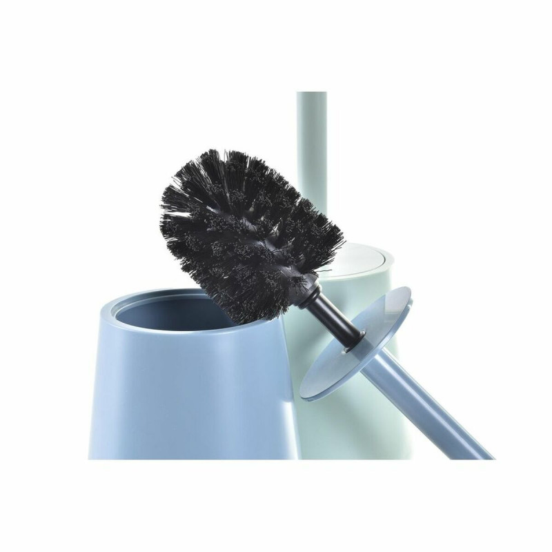 Scopino per il Bagno DKD Home Decor Verde polistirene 12 x 12 x 34,5 cm (2 Unità)