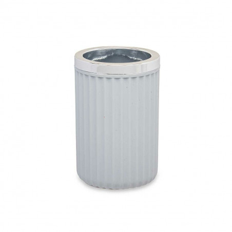 Vaso Berilo 3436-2 Gris Plástico 7,5 x 11,5 x 7,5 cm Portacepillos de Dientes (32 unidades)