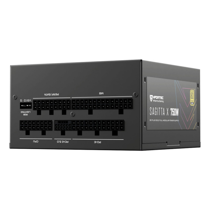 Fonte de Alimentação Nfortec NF-PSU-SAGITTAX-FM-7 ATX 750 W