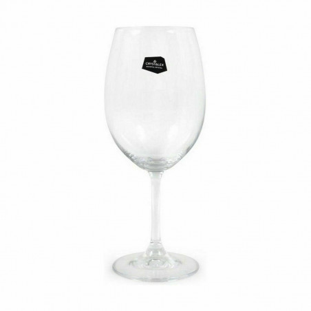 Set de verres à vin Crystalex Lara Verre 450 ml Vin 6 Pièces (6 Unités) (4 Unités)