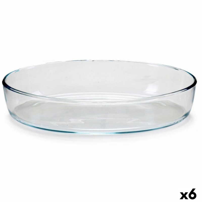 Fuente de Cocina Pasabahce Borcam Ovalada 2,3 L 22 x 6 x 30,5 cm (6 Unidades)