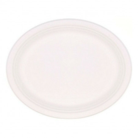 Bandeja de Aperitivos Viejo Valle Blanco Ovalado 32 x 25,5 x 2 cm Bandeja de Aperitivos