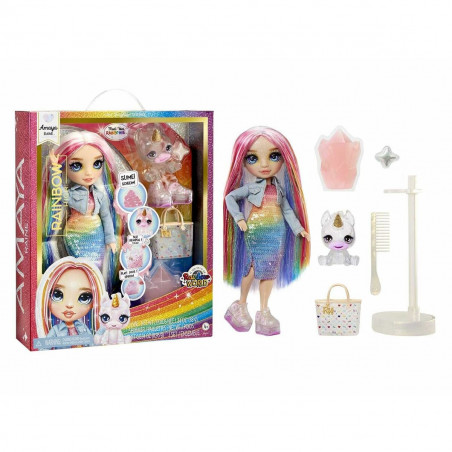 Bambola con Animale Domestico MGA Amaya Rainbow World 22 cm Articolata