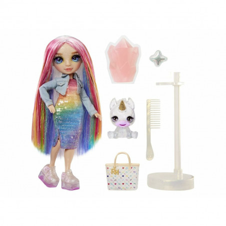 Boneca com Animal MGA Amaya Rainbow World 22 cm Articulada