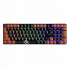 Teclado Mad Catz S.T.R.I.K.E. 11 Preto Vermelho