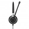 Auriculares com microfone Epos IMPACT SC 662 Preto Prateado