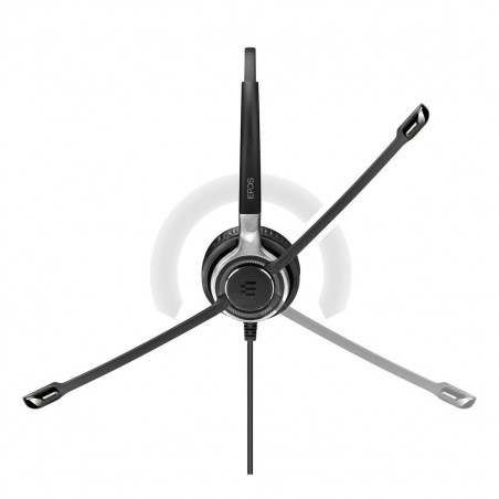 Auricolari con Microfono Epos IMPACT SC 662 Nero Argentato