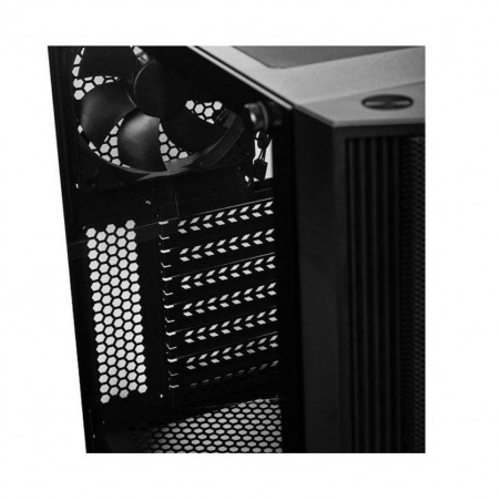 Caja Semitorre ATX Logic Agir Mesh Negro