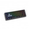 Teclado Savio BLACKOUT Negro Multicolor Inglés QWERTY