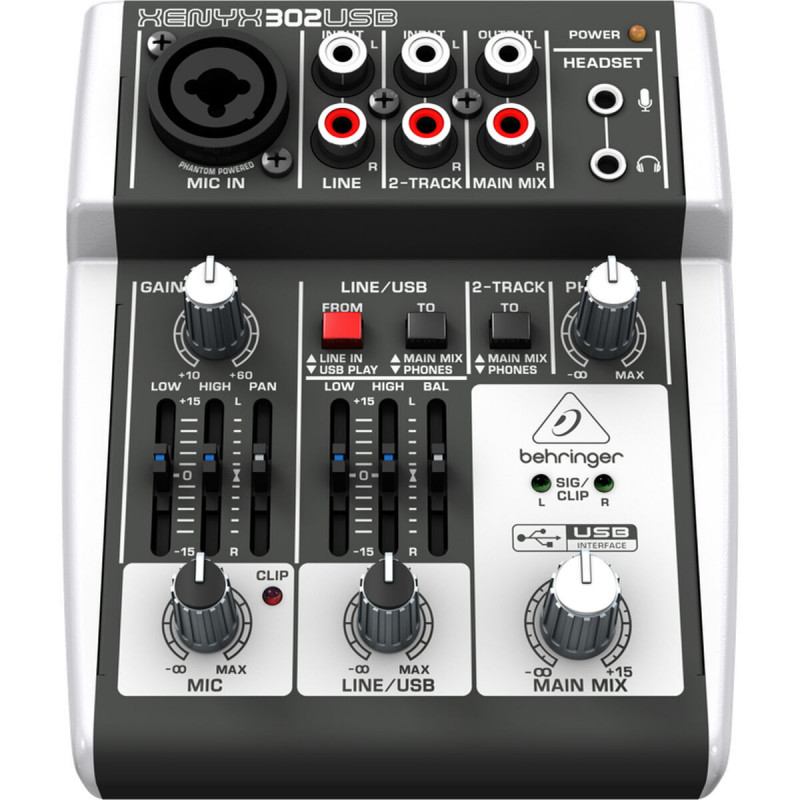 Misturador Behringer X302USB