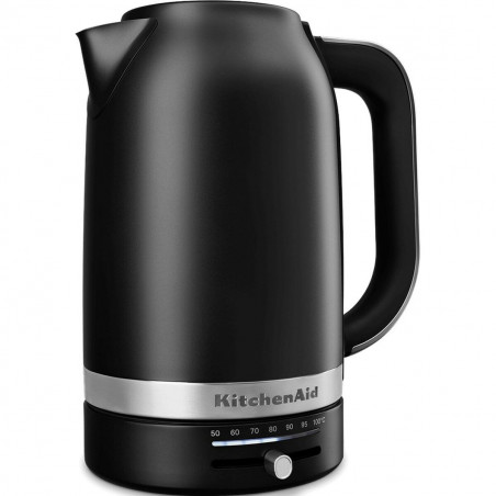 Chaleira KitchenAid 5KEK1701EBM Preto plástico,acero inoxidable 2400 W 1,7 L (1 Unidade)