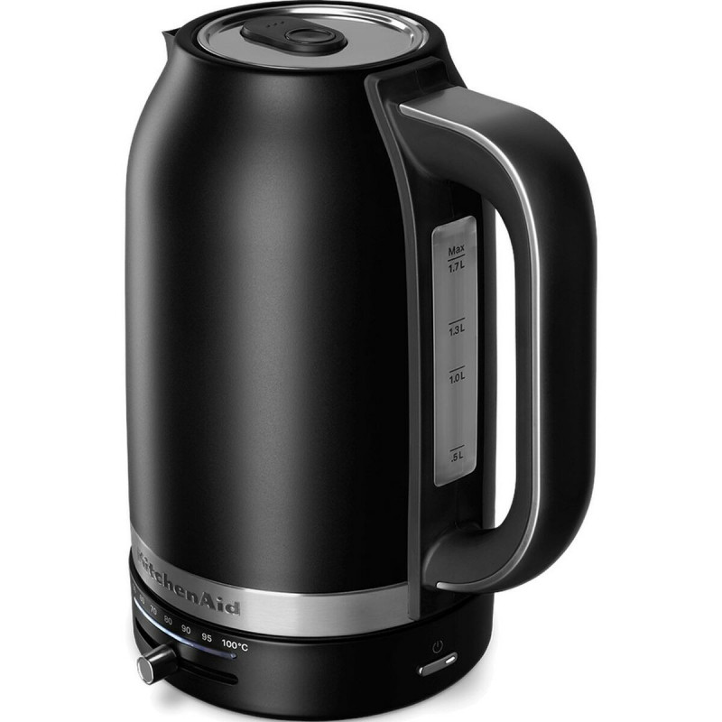 Kettle KitchenAid 5KEK1701EBM Black plástico,acero inoxidable 2400 W 1,7 L (1 Unit)