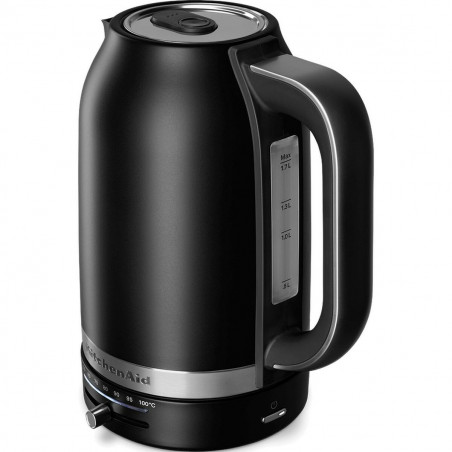 Chaleira KitchenAid 5KEK1701EBM Preto plástico,acero inoxidable 2400 W 1,7 L (1 Unidade)
