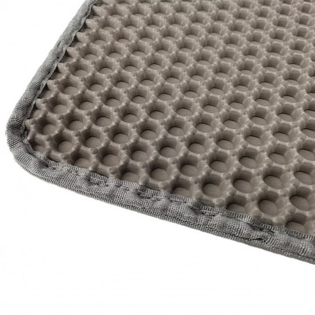 Tapis de Litière pour Chat Diamentiq Gris EVA (1 Pièce)