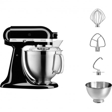 Küchenmaschine KitchenAid 5KSM185PSEOB Schwarz 300 W 4,8 L