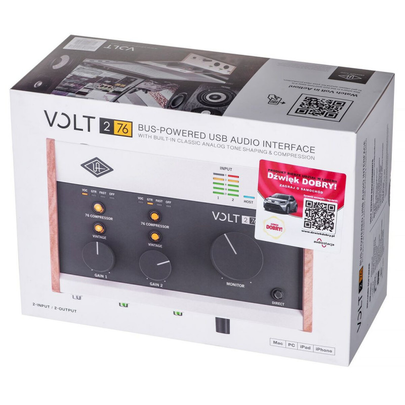 Audio-Schnittstelle Universal Audio UA VOLT 276