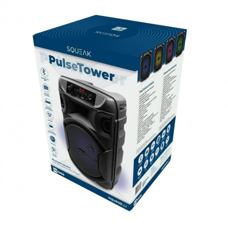 Portable Bluetooth Speakers SQUEAK SQ1006 Black 35 W