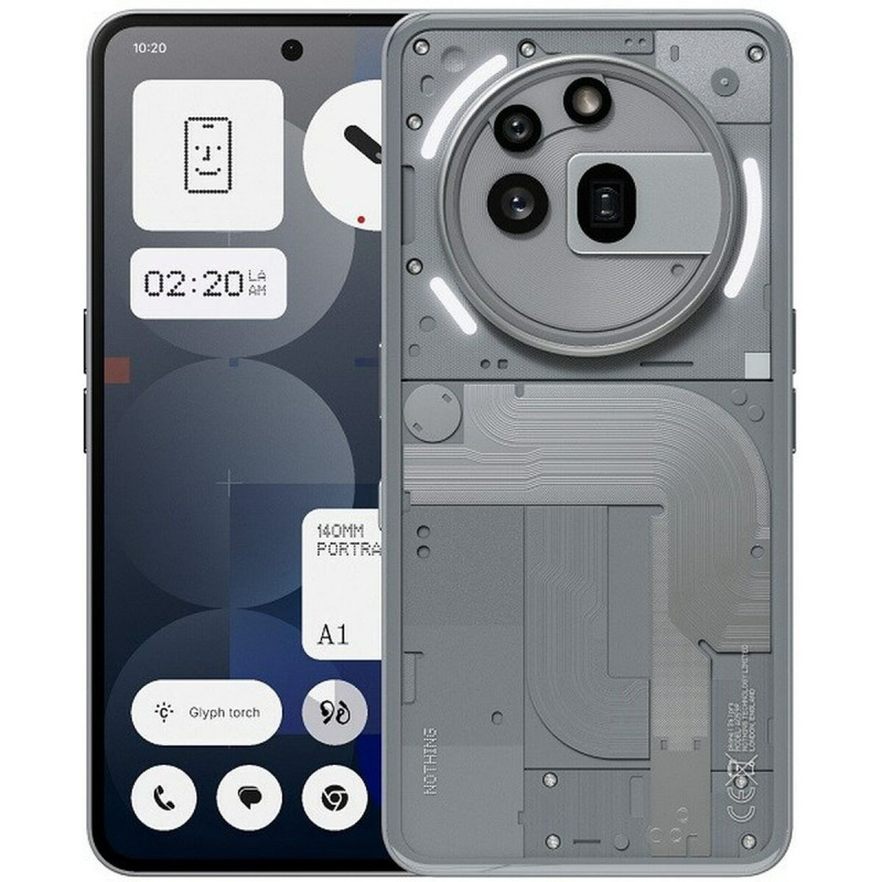 Smartphone Nothing phone (3a) 8 GB RAM 256 GB Grey