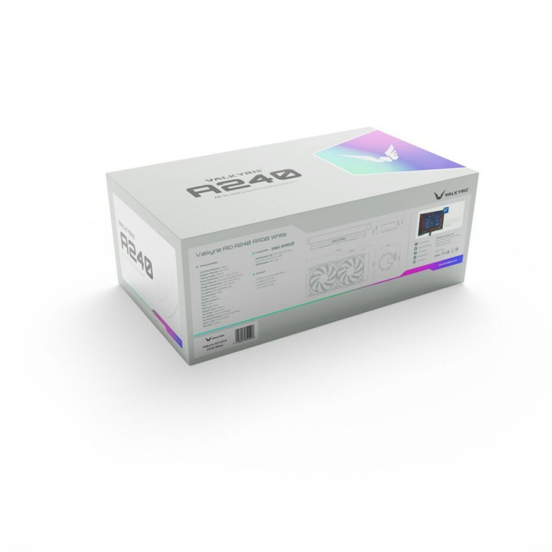 Kit de refrigeração líquida Valkyrie VK-AIOA240W