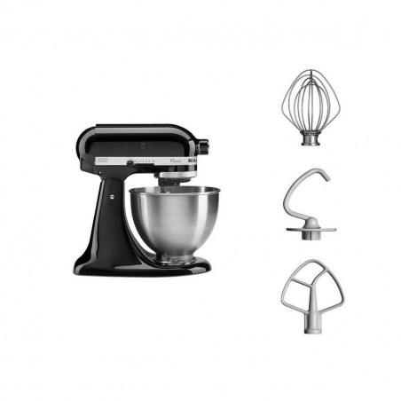 Küchenmaschine KitchenAid 5K45SSEOB Schwarz 275 W 4,3 L