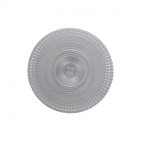 Prato de Jantar Alfares Alfares Vidro Ø 31 cm (6 Unidades)