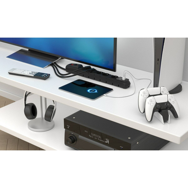 Power Socket - 6 Sockets with Switch Acar W2436 (1,5 m)