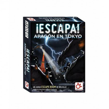 Juego de habilidad Mercurio Escapa. Apagón En Tokyo