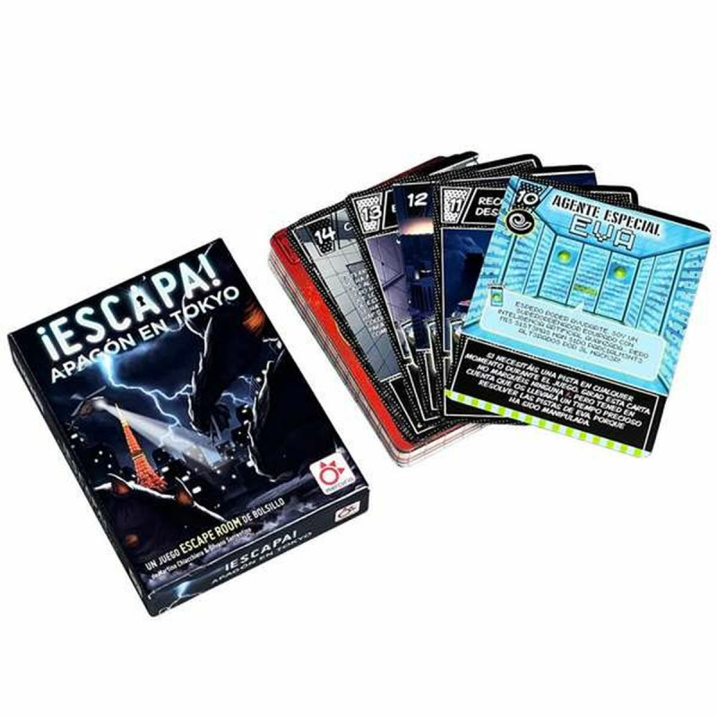 Jogo de habilidade Mercurio Escapa. Apagón En Tokyo