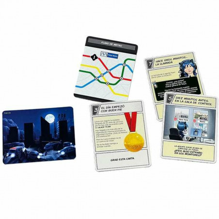 Juego de habilidad Mercurio Escapa. Apagón En Tokyo