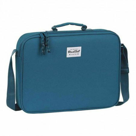 Shoulder Bag Safta Blue (38 x 28 x 6 cm)