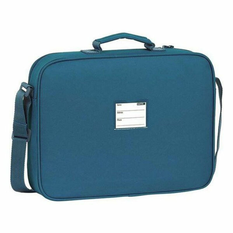 Shoulder Bag Safta Blue (38 x 28 x 6 cm)