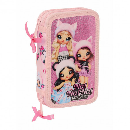 Double Pencil Case Na!Na!Na! Surprise Fabulous 12,5 x 19,5 x 4 cm