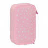 Double Pencil Case Glow Lab Sweet Home 12,5 x 19,5 x 4 cm