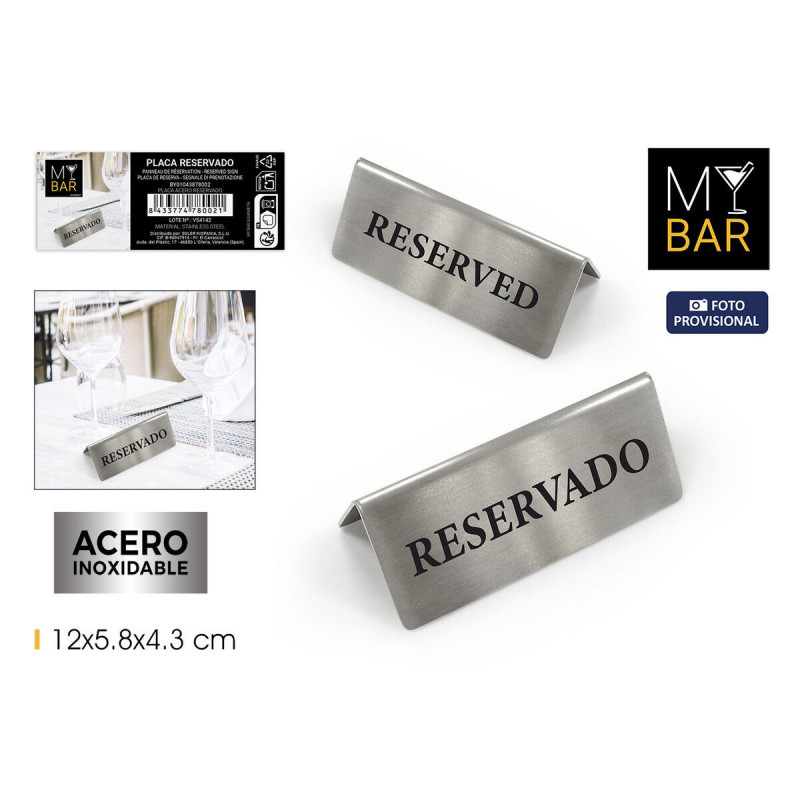 Set d'Accessoires pour Vin My Bar *FALTA TAX Y OT Acier (24 Unités)