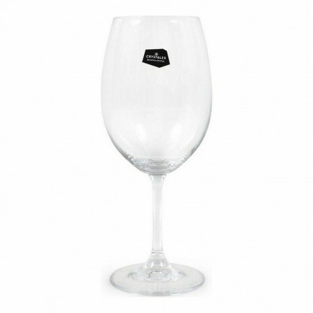 verre de vin Crystalex Lara Transparent Verre (6 Unités) (8 Unités) (450 cc)