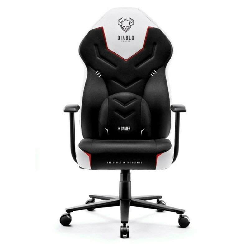 Gaming Chair Diablo Chairs X-GAMER 2.0 Normal White Black