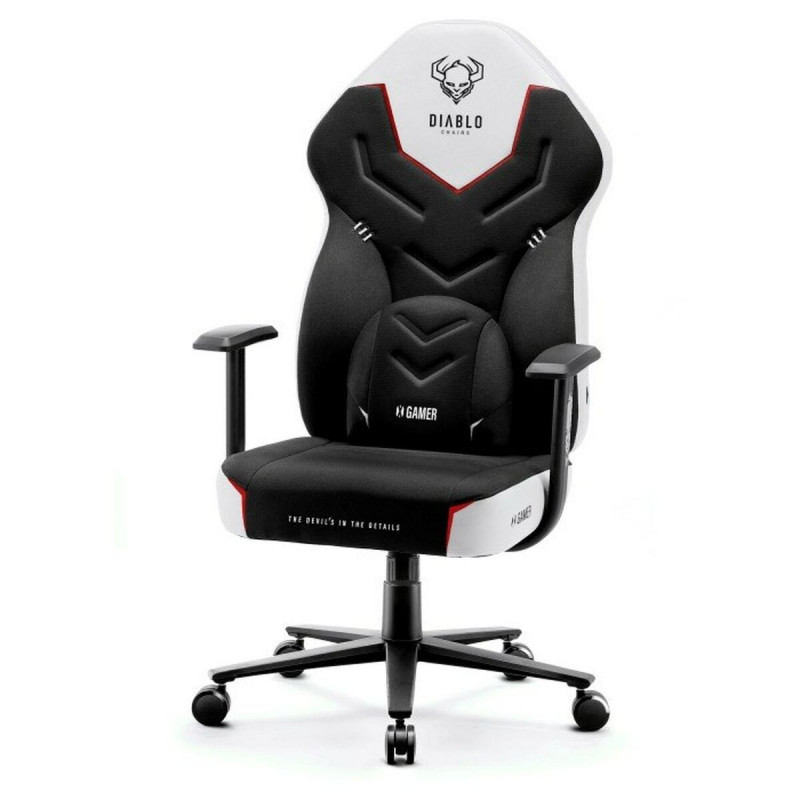 Sedia Gaming Diablo Chairs X-GAMER 2.0 Normal Bianco Nero