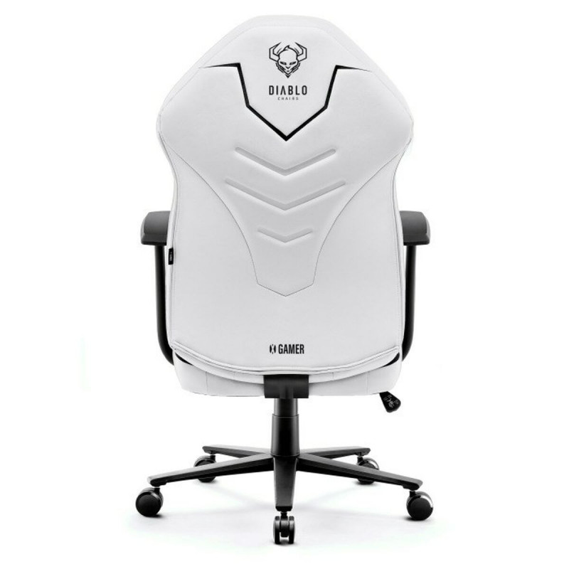 Chaise de jeu Diablo Chairs X-GAMER 2.0 Normal Blanc Noir