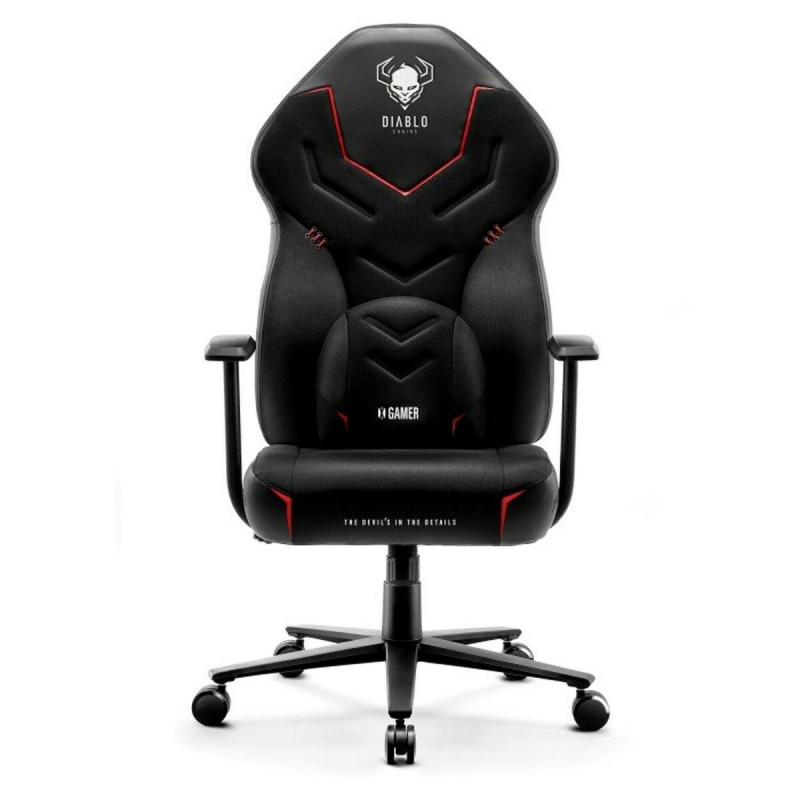 Chaise de jeu Diablo Chairs Diablo X-GAMER 2.0 Normal Noir