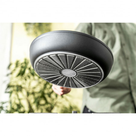 Frigideira Ballarini ALBG0L0.20U Branco Preto/Prateado Aço inoxidável Alumínio Titânio Ø 20 cm