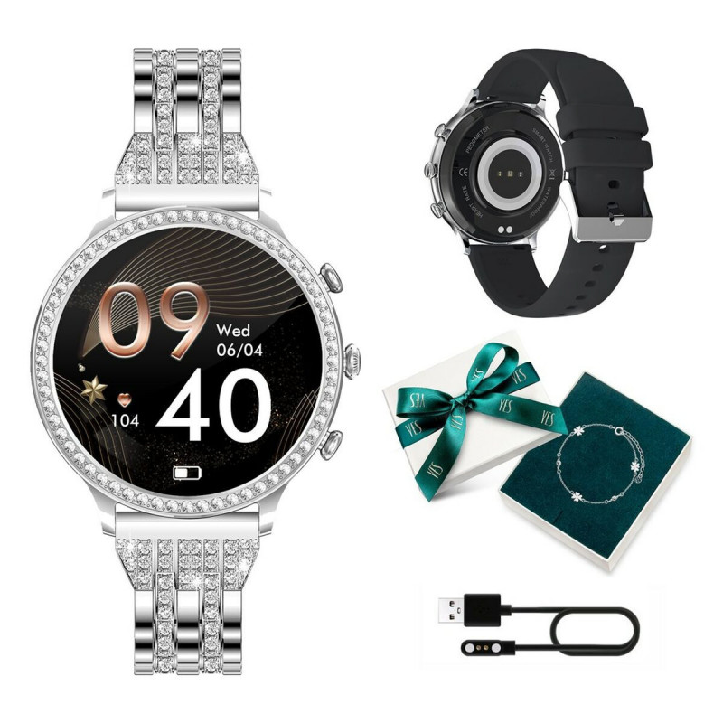 Smartwatch Manta SWD01SL Plateado 1,32"