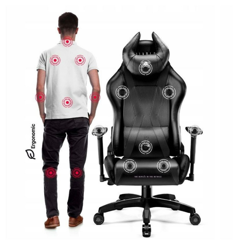 Gaming Chair Diablo Chairs Diablo X-HORN 2.0 Black