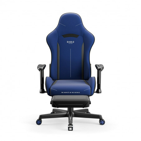 Sedia Gaming Diablo Chairs X-Starter Azzurro Nero