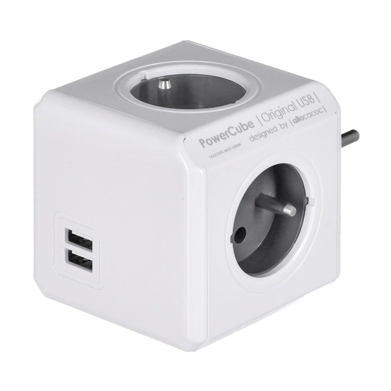 Regleta Allocacoc PowerCube Original USB Type E