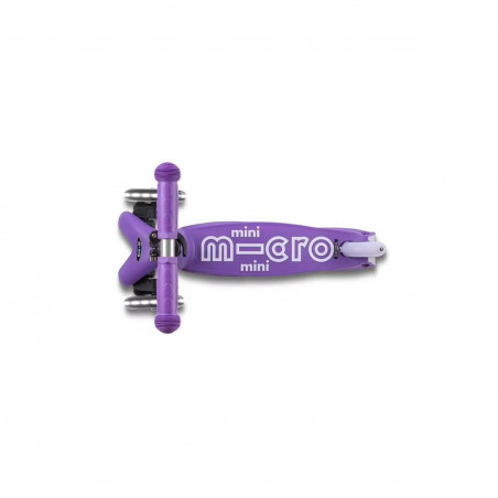 Trottinette Micro Mini DELUXE LED Pourpre