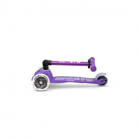 Trotinete Micro Mini DELUXE LED Violeta